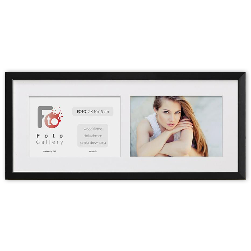 Holzrahmen FOTO GALERIA BLACK